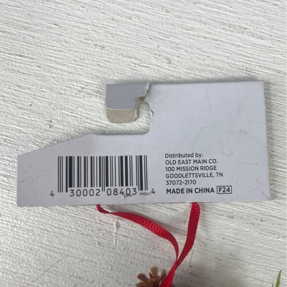 Holiday Style Set of 7 Christmas Ornament Fabric Knit Assorted New - Picture 9 of 9